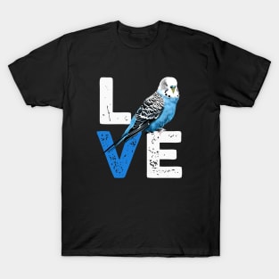 English Budgie Love funny T-Shirt